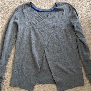 LuluLemon Open Back Sweater